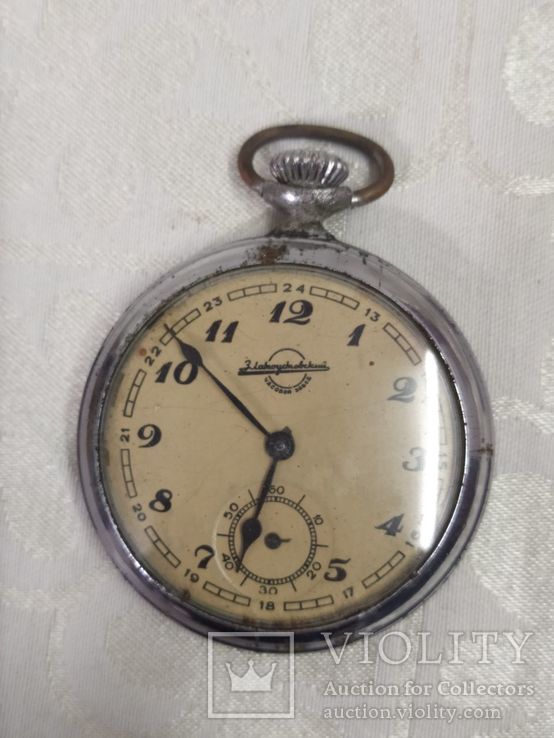Карманные часы Златоустовский часовой завод на восстановление, фото №11
