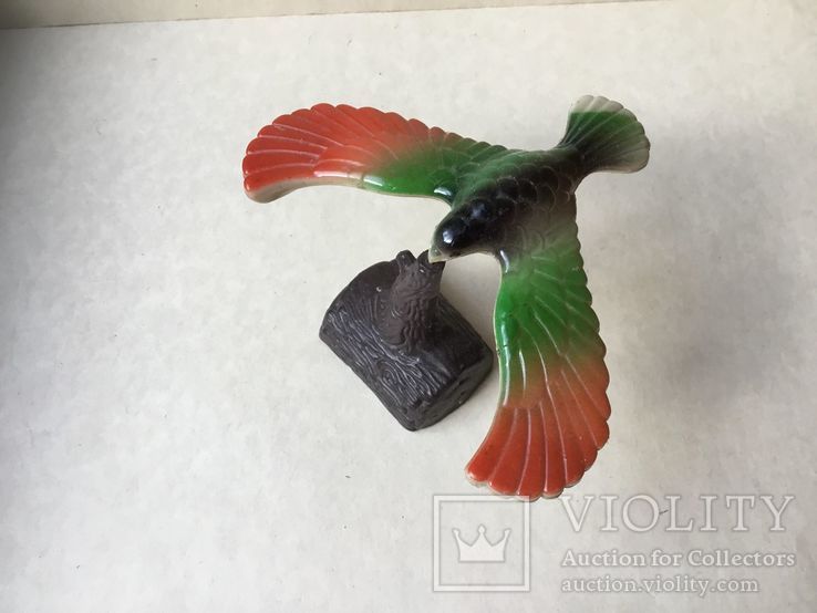 Парящий  орел, балансирующая птица на клюве, отличная научная игрушка., фото №2