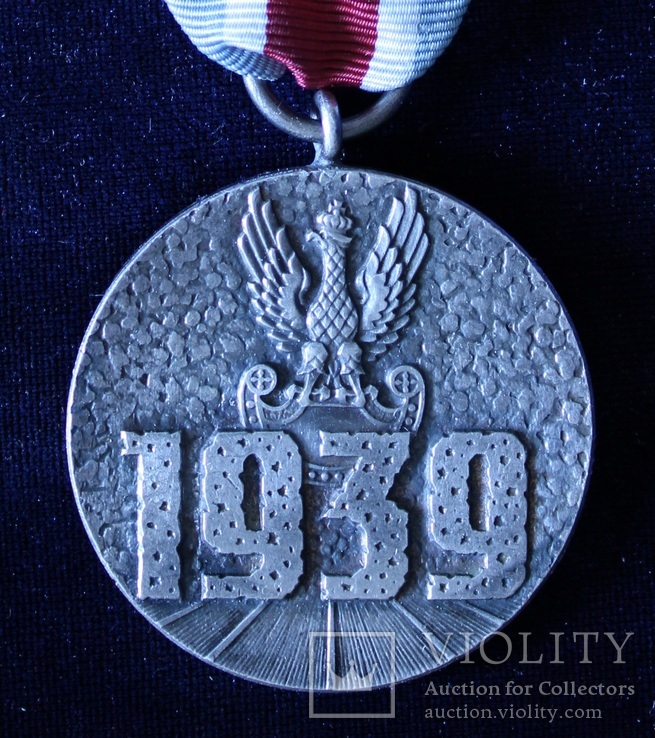 Польша. Военная медаль., фото №2