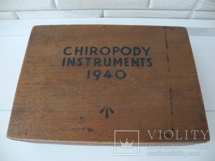 Набор Стоматолога Chiropody Instruments London 1940 г, фото №2