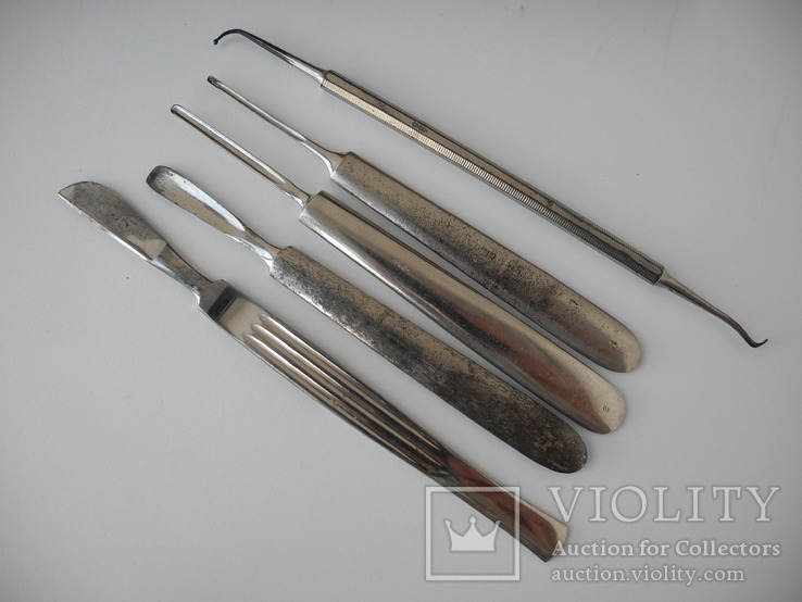 Набор Стоматолога Chiropody Instruments London 1940 г, фото №4