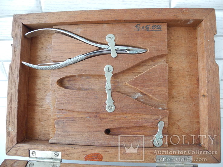 Набор Стоматолога Chiropody Instruments London 1940 г, фото №9