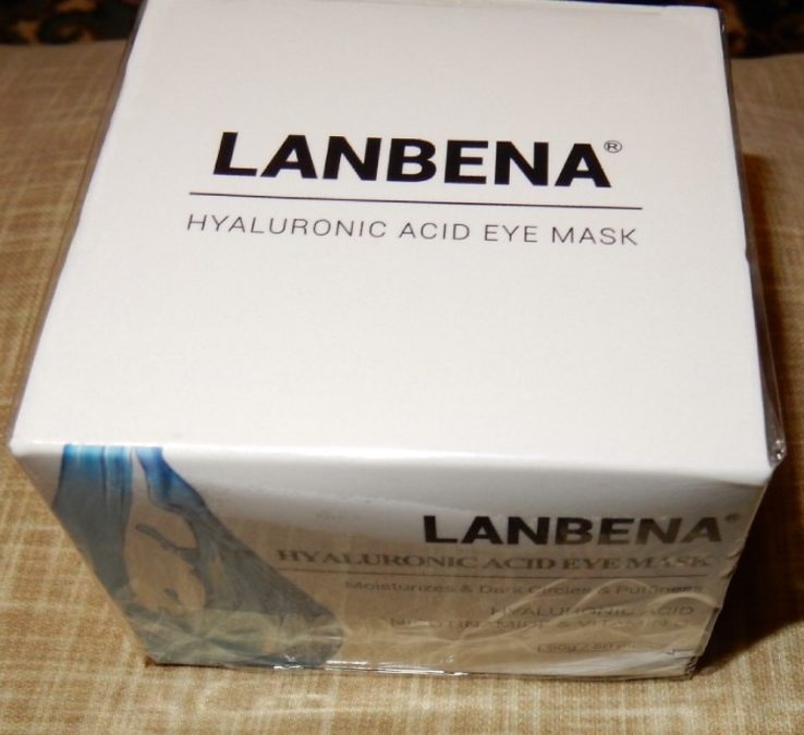 Lanbena маска патчи для глаз 50 шт против морщин, отёков, черных кругов, photo number 4