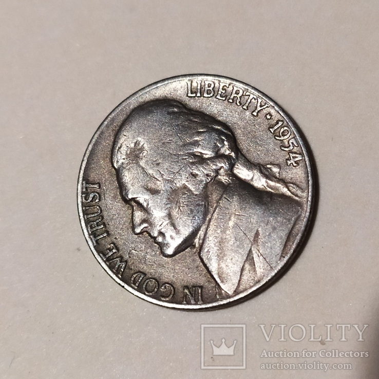 5 центов 1954 год, фото №2