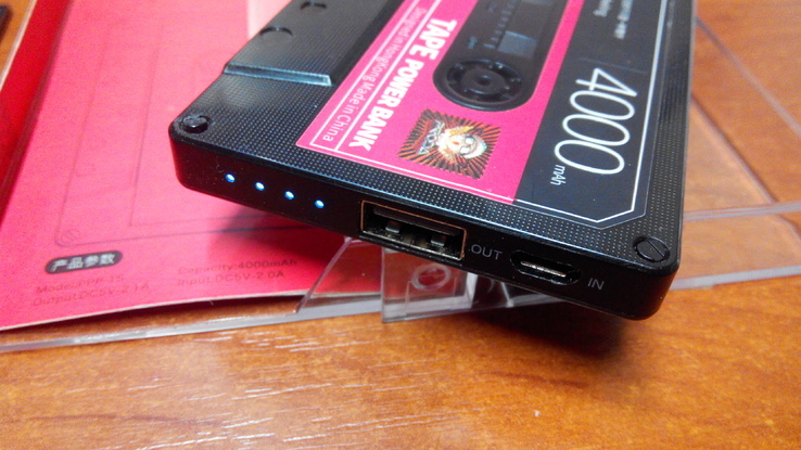 Remax Proda Tape PPP-15 4000 mAh Red, numer zdjęcia 3
