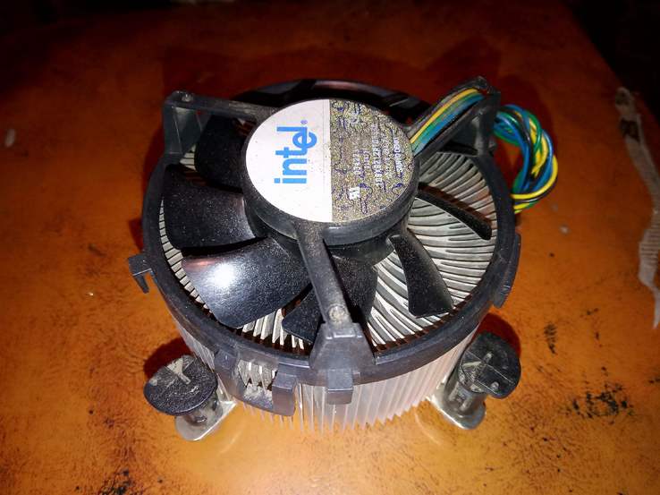 Cooler Кулер охлаждение процессора CPU socket 1150 1155 1156 775 30мм Intel Original, фото №3