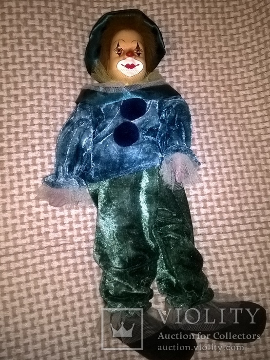 Клоун с керамическим личиком в коллекцию, фото №7