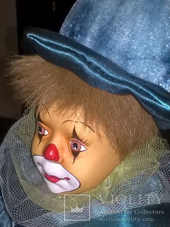 Клоун с керамическим личиком в коллекцию, фото №13