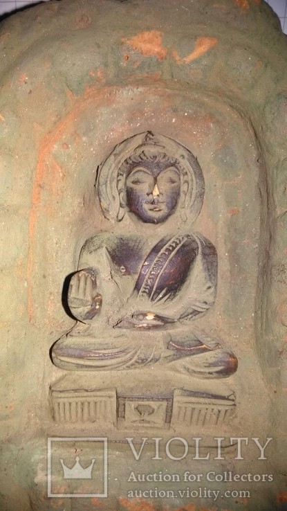 Цаца Будда 5 барельефов и Бронзовый трон., фото №4
