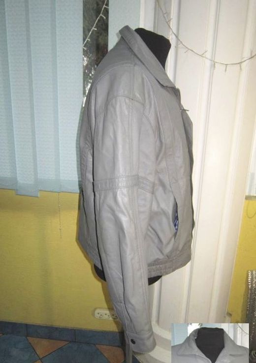 Большая кожаная мужская куртка. Германия. Лот 775, фото №6