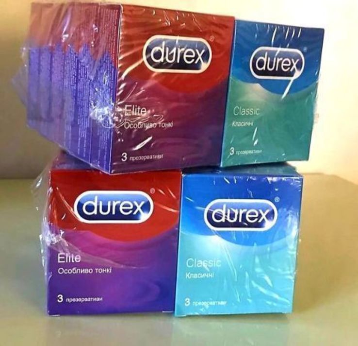 Набор Durex (Дюрекс) през-вы микс 36шт + гель-смазка 50 мл (разные виды), photo number 7