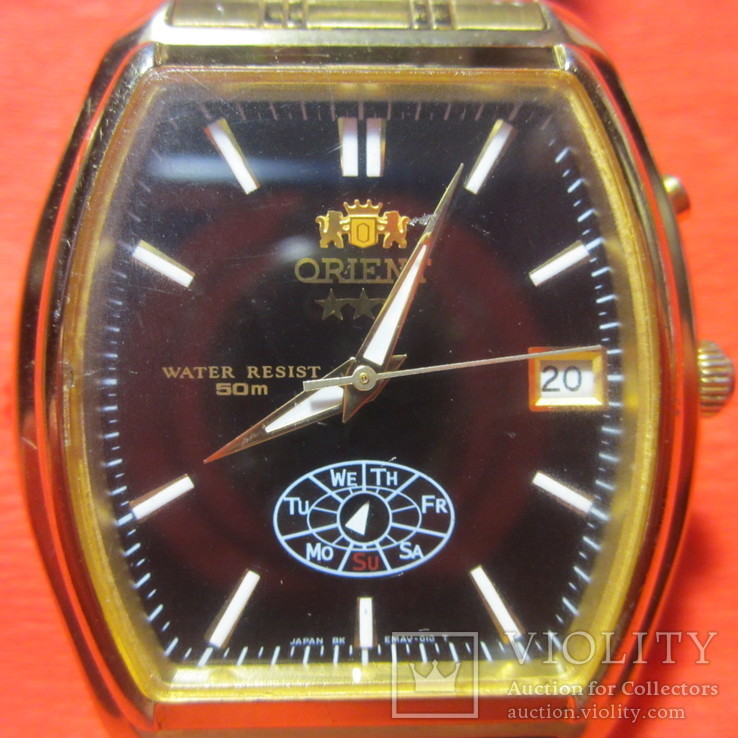 Часы Orient 50 метров с браслетом (рабочие), фото №3