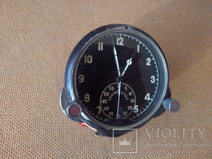 Часы авиационные полётные 60 ЧП СССР, фото №3