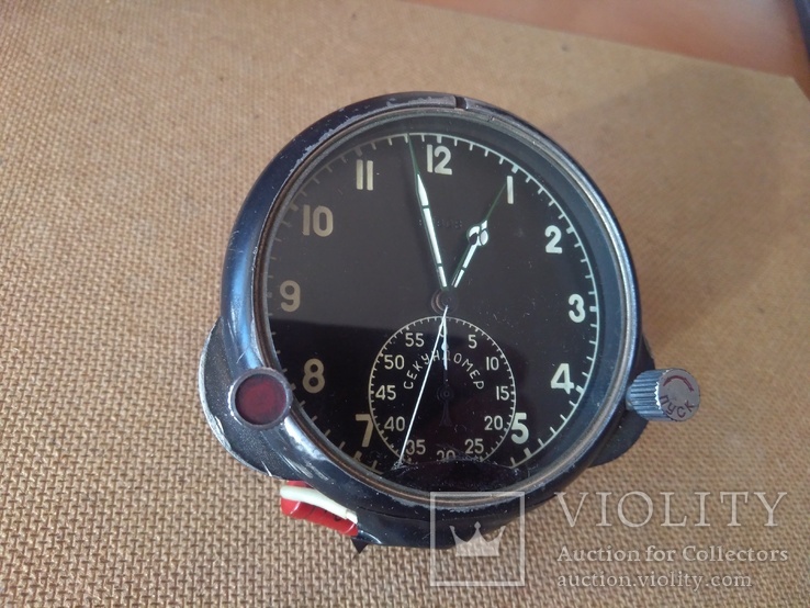 Часы авиационные полётные 60 ЧП СССР, фото №4