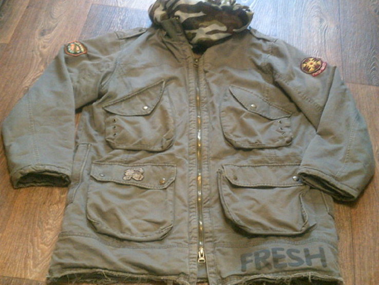 Fresh Oklahoma - куртка штурмовка с бафом камуфляж, фото №5