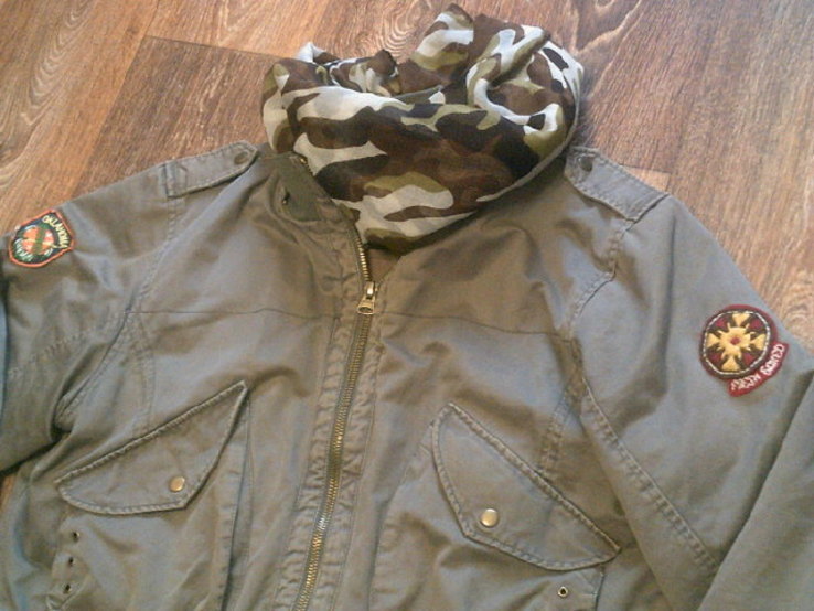 Fresh Oklahoma - куртка штурмовка с бафом камуфляж, фото №2
