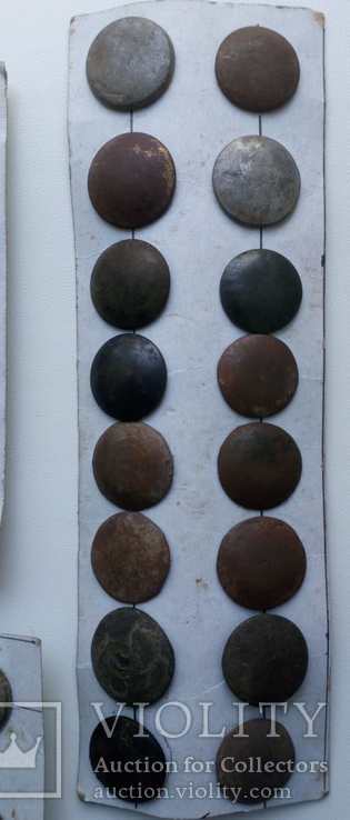 Пуговицы  старинные 19 век   60 шт. с ушками, фото №3