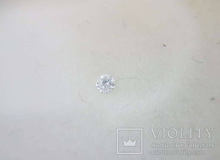 Натуральный бриллиант хорошего качества 1,89 мм, фото №6