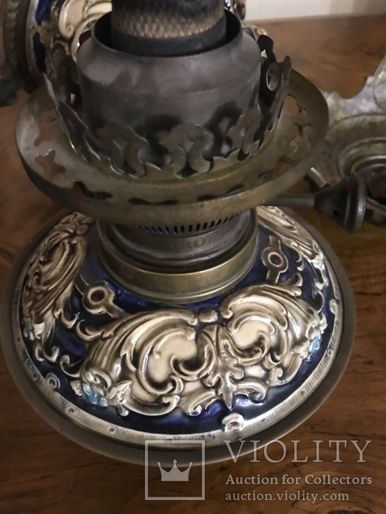 Керосиновая лампа (фаянс), фото №8