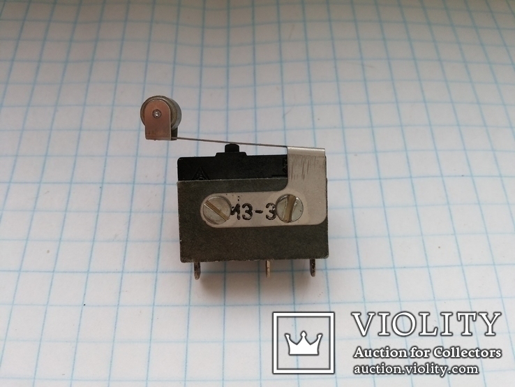 Переключатель микро 5A 250 Vac Pm2-111 рычаг серебро 13 шт, фото №4