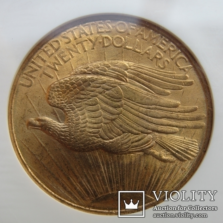 20 долларов 1908 г. США (MS63), фото №3