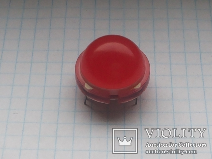 Светодиод 20 мм DLA 6SRD Kingbright 12 pin красный 1 шт, фото №2