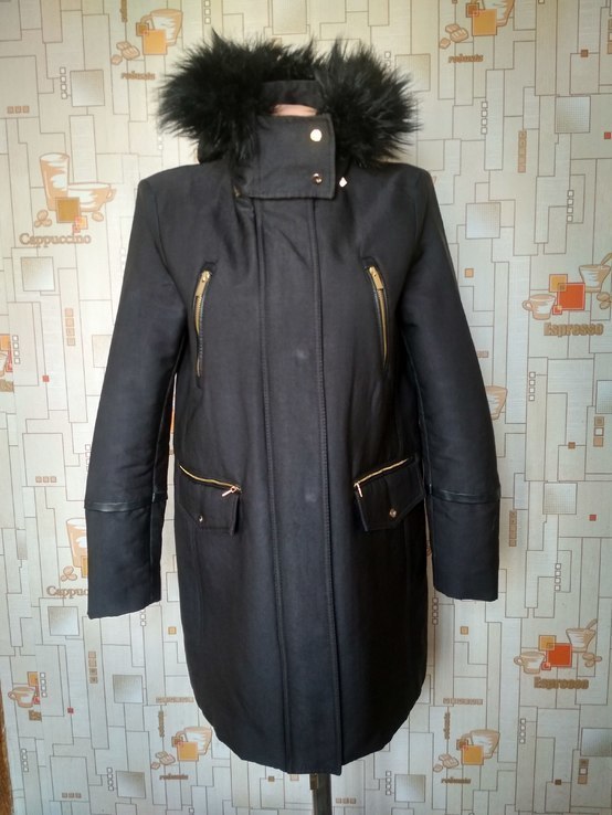 Куртка. Пальто утепленное MANGO Вьетнам р-р S, фото №3