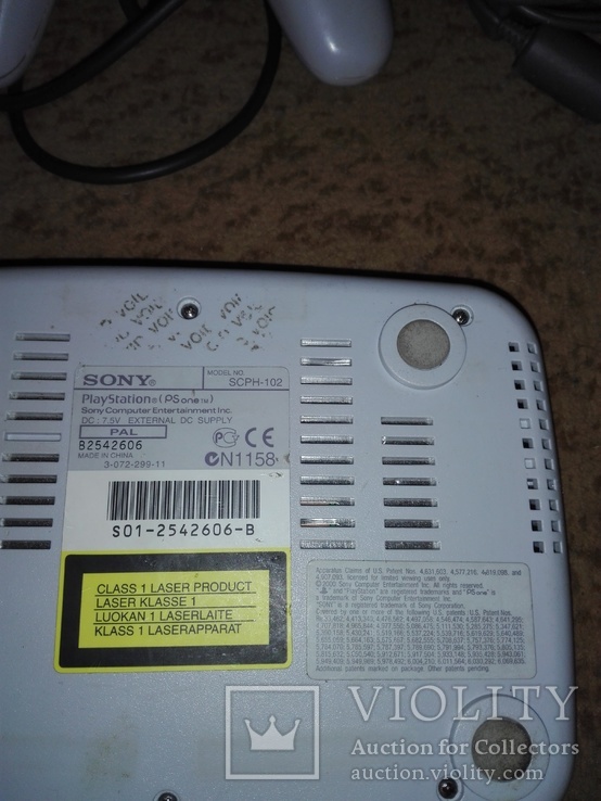 Игровая приставка Sony PlayStation 1 рабочая, фото №3