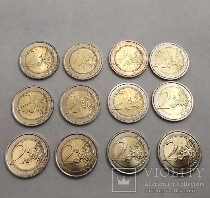 Памятные монеты Италии 2 евро, фото №5