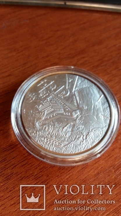 Монета 40 мм высокого качества в футляре, фото №3