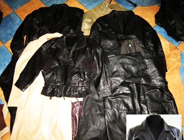 Женские кожанные куртки. Мегалот. 10 шт. одним лотом, фото №5