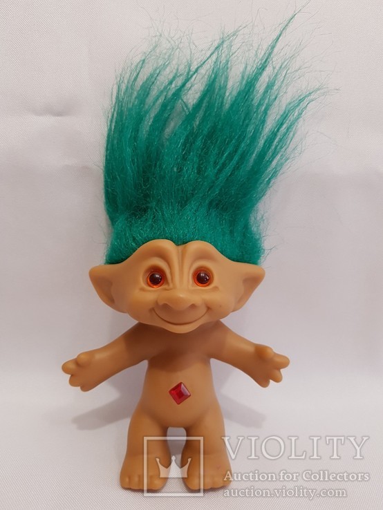 Ace novelty treasure troll оригинал винтаж с камушком тролль