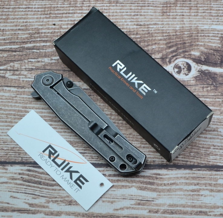 Нож Ruike P801-SB Black Limited Edition, photo number 7