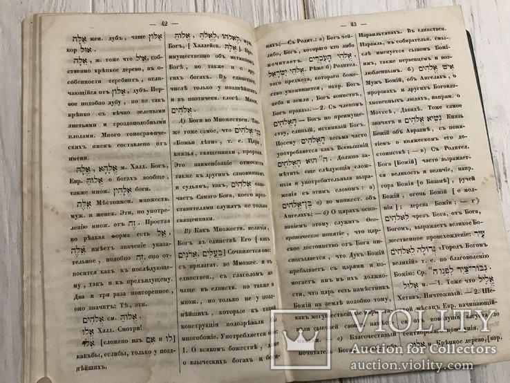 1859 Еврейско-русский словарь, фото №6