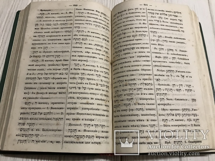 1859 Еврейско-русский словарь, фото №8