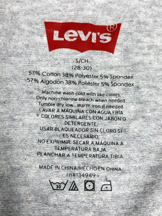 Бельё (трусы) Levi's размер S, photo number 6