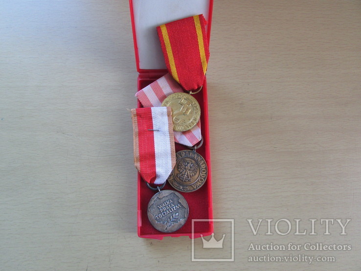 Польські медалі - 3 шт, фото №4