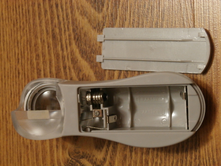 Лупа карманная с ручкой MG13100 Увеличение 8X крат,подсветка,линейка интервалом 0.1мм, фото №5