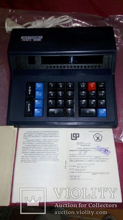 Калькулятор Мк59 1989г новый, фото №2