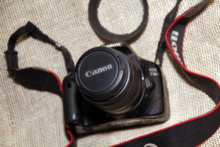 Фотоапарат Canon 550 з обєктивом коробочний варіант, фото №3