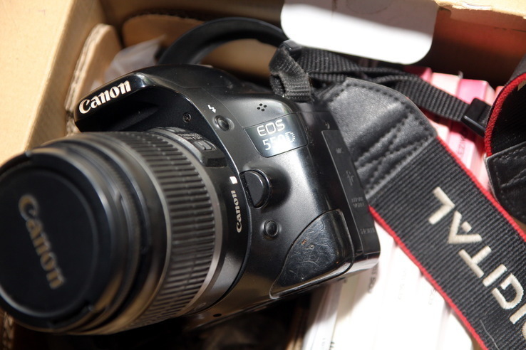 Фотоапарат Canon 550 з обєктивом коробочний варіант, фото №11