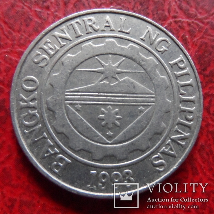 1  песо  1997  Филиппины   ($7.3.11)~, фото №3