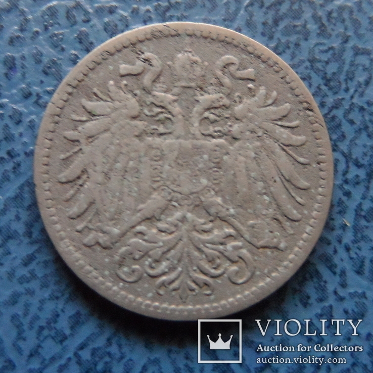 10  геллерв  1895   Австро-Венгрия     ($2.4.24)~, фото №3