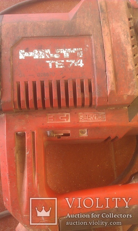 Мощный перфоратор  HILTI-TE 74 (На запчасти или ремонт), фото №4