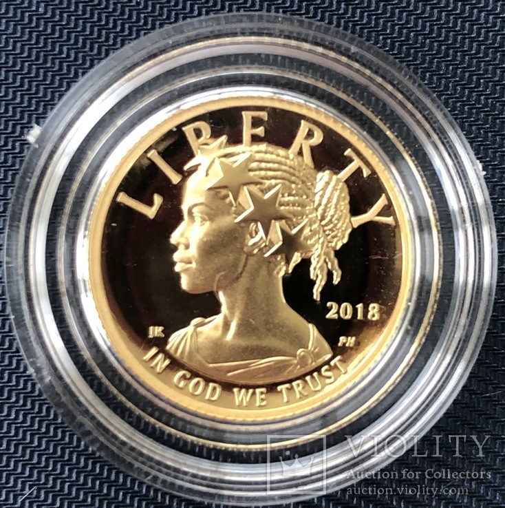 10 2018 год Америка золото 3,11 грамм 999,9, фото №2