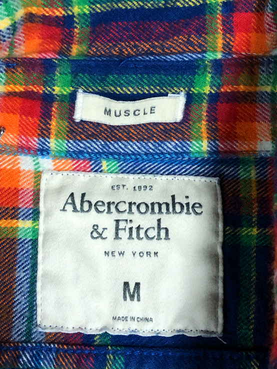 Рубашка (Баевая) Abercrombie&amp;Fitch размер M, фото №6