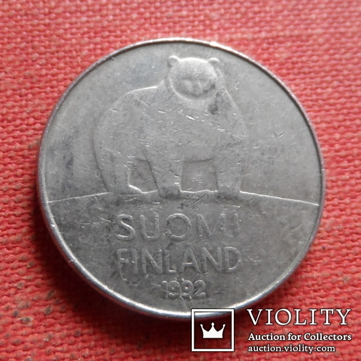 50 пенни 1992 Финляндия (Т.13.33), фото №2