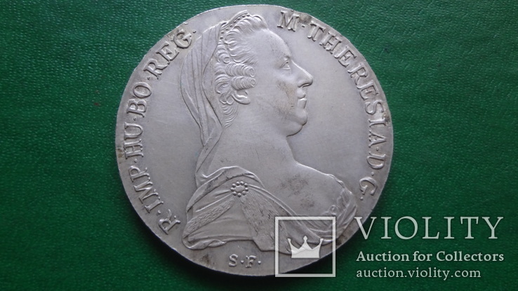 Талер Марии Терезии 1780 серебро    (2.5.12)~, фото №4
