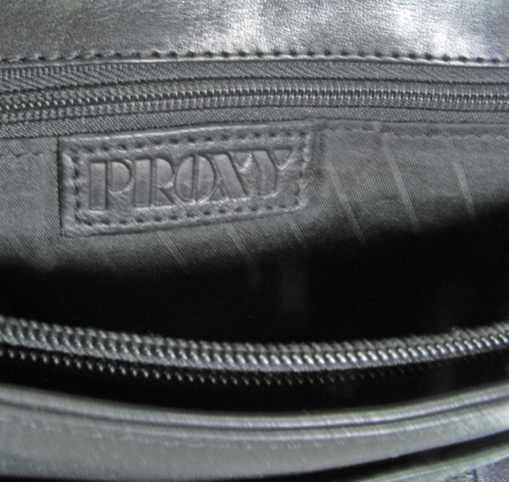 Вместительная брэндовая сумка Proxy Натуральная кожа, фото №10