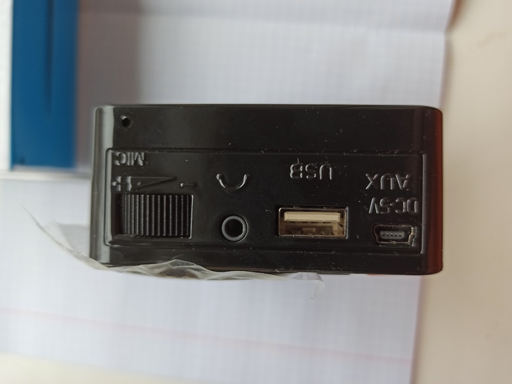 Портативная колонка Wster WS-1513(радиоприёмник,мп-3 плеер,.часы с таймером и будильником), фото №8